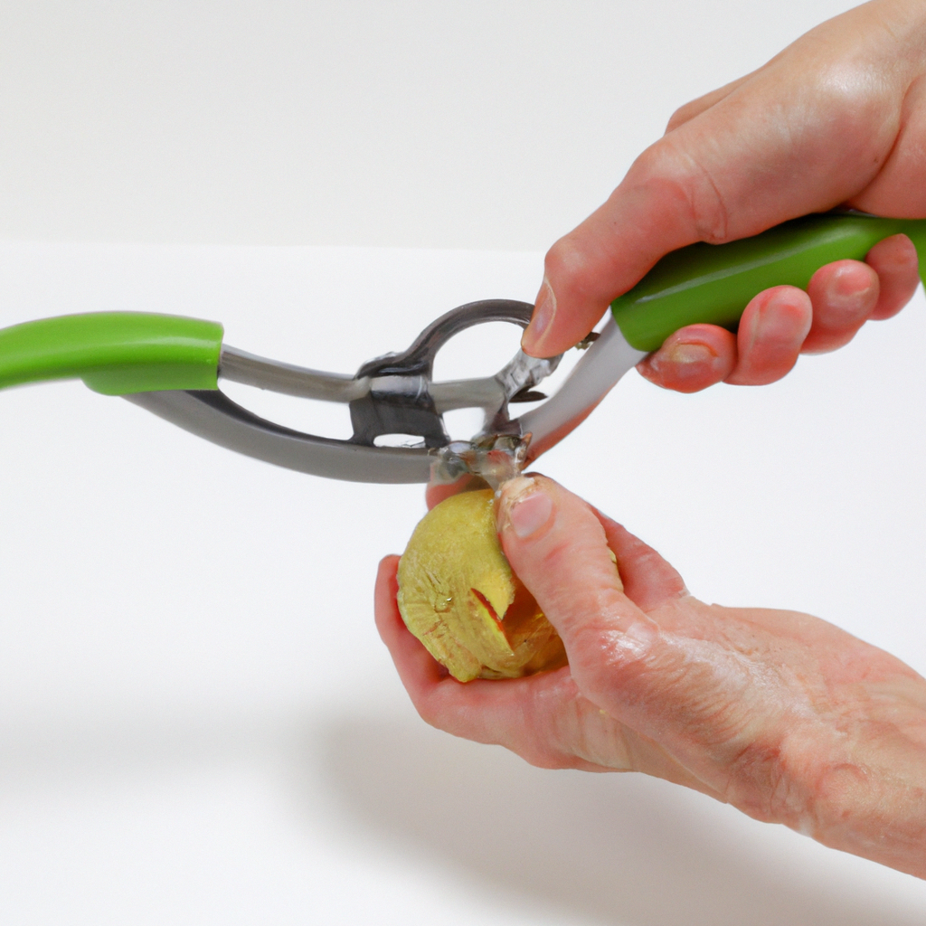 How to use the peeler